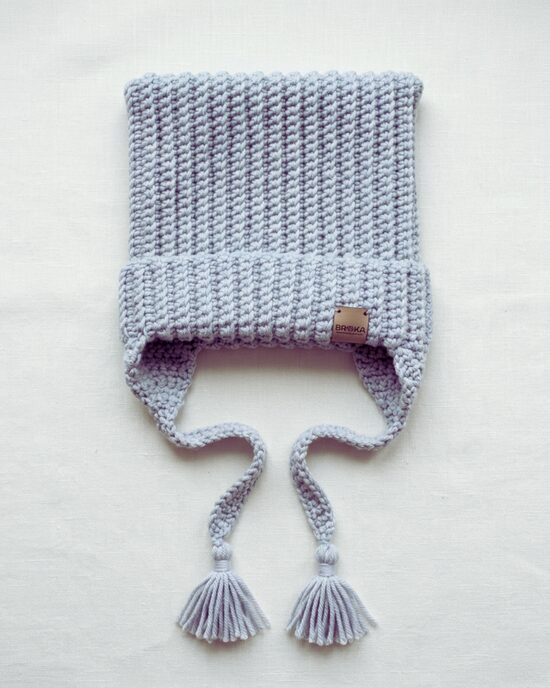 Cepure bērnam pelēka